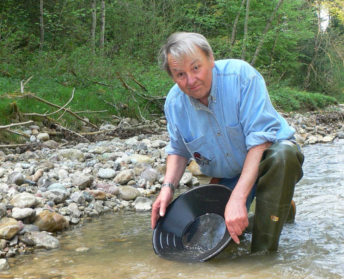 Peter Pfander, Mit-Herausgeber Buch Gold in der Schweiz Peter Pfander